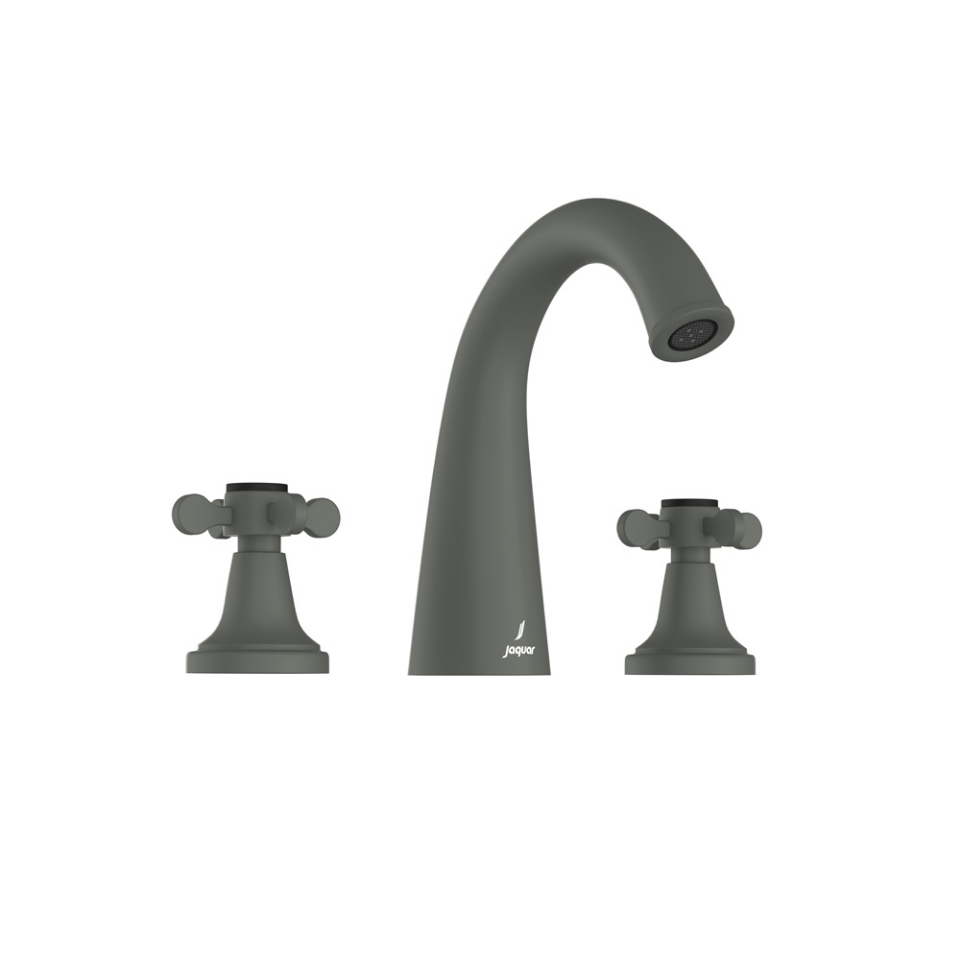 Picture of 3-होल बेसिन मिक्सर - ग्रैफाइट